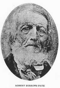 Robert Burrows Pate (1801 - 1875) Profile
